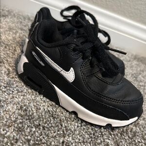Nike Black and White Air Max Sneakers